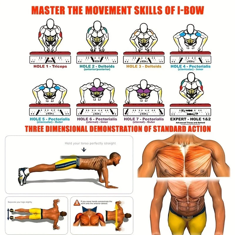 Adjustable Push-up Board